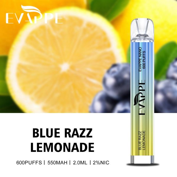 New Vape 600 Puffs Evappe Nano 20mg Nicotine Salt (2%) E-Liquid Disposable E Cigarette - Image 6