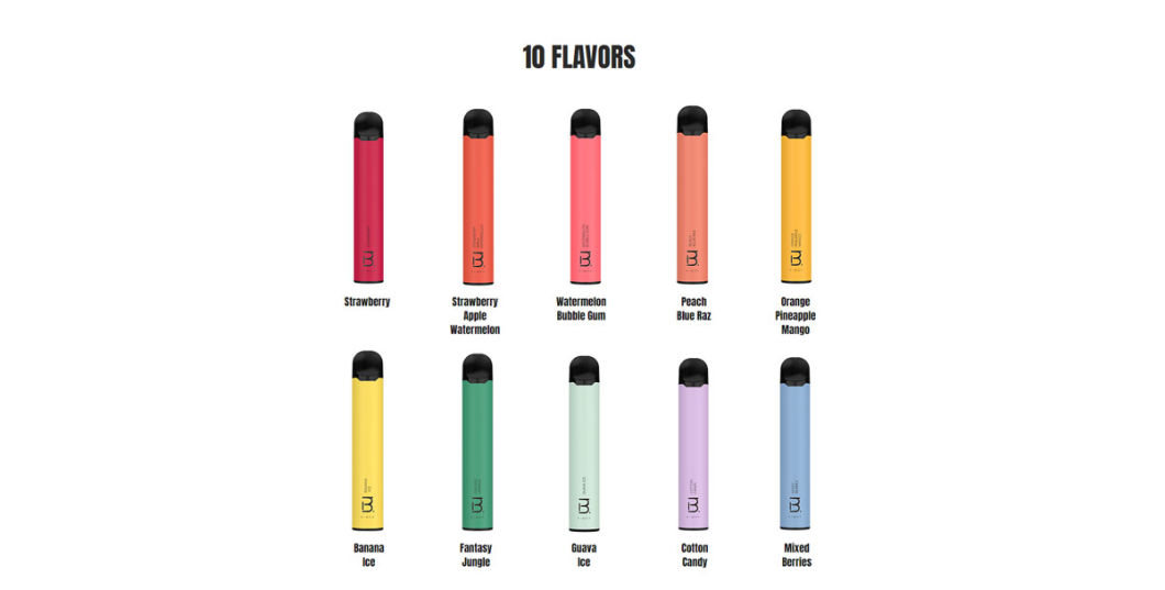 New Arrival Hot Selling 1600 Puffs Bmor Saturn Disposable Vape Starter Kit