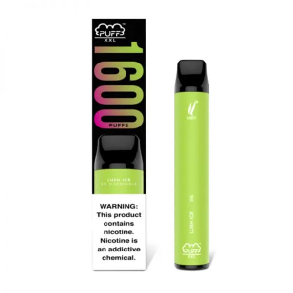 Electronic Cigarette Disposable Vape Puff Bar XXL Puff XXL 1600 43 Flavors