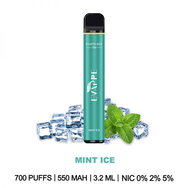 OEM/ODM Wholesale 0% 2% 5% Nicotine Evappe Bar 700 Puffs 3.2ml 550mAh Vape Electronic Cigarette