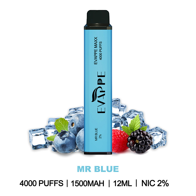 New Products Evappe Maxx 12ml E Juice Oil Vaporizer Puff Bar Evappe Maxx 4000 2% 5% Nicotine Fume-Infinity OEM Disposable Box Vape