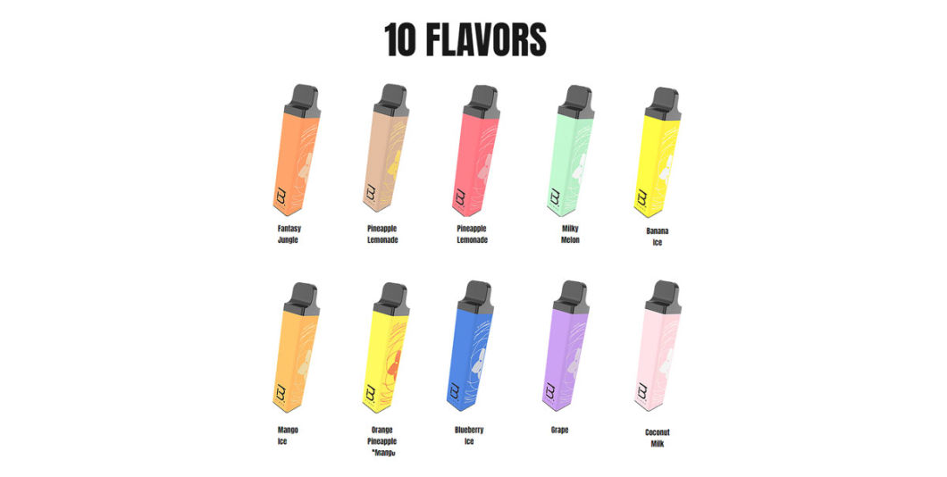 Hot New Product E Cigarette Disposable 2500 Puffs Bmor Venus Vape Pen From Shenzhen