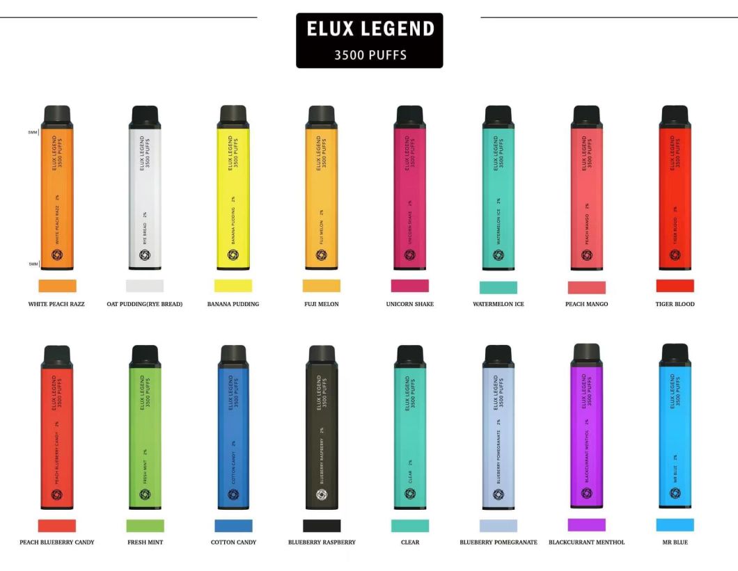 3500/4000puff Price 10ml Elux Legend Disposable Vape Wholesale UK Electronic Cigarette Disposable Cigarette Wholesale Elux