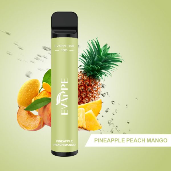 Evappe Bar Disposable Vape 1500 Puffs E Cigarette 850 mAh Vape Pen Bar XXL Vs Puff Plus - Image 6