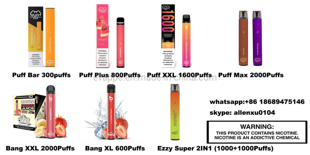 Wholesale Price Disposable Vape 2500 Puffs Fume Ultra Vape Electronic E Cigarette