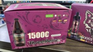 ThreeBerry 15000 Pufs disposable E-cig with Type C Charger Prot Fashion Product Hot Sale