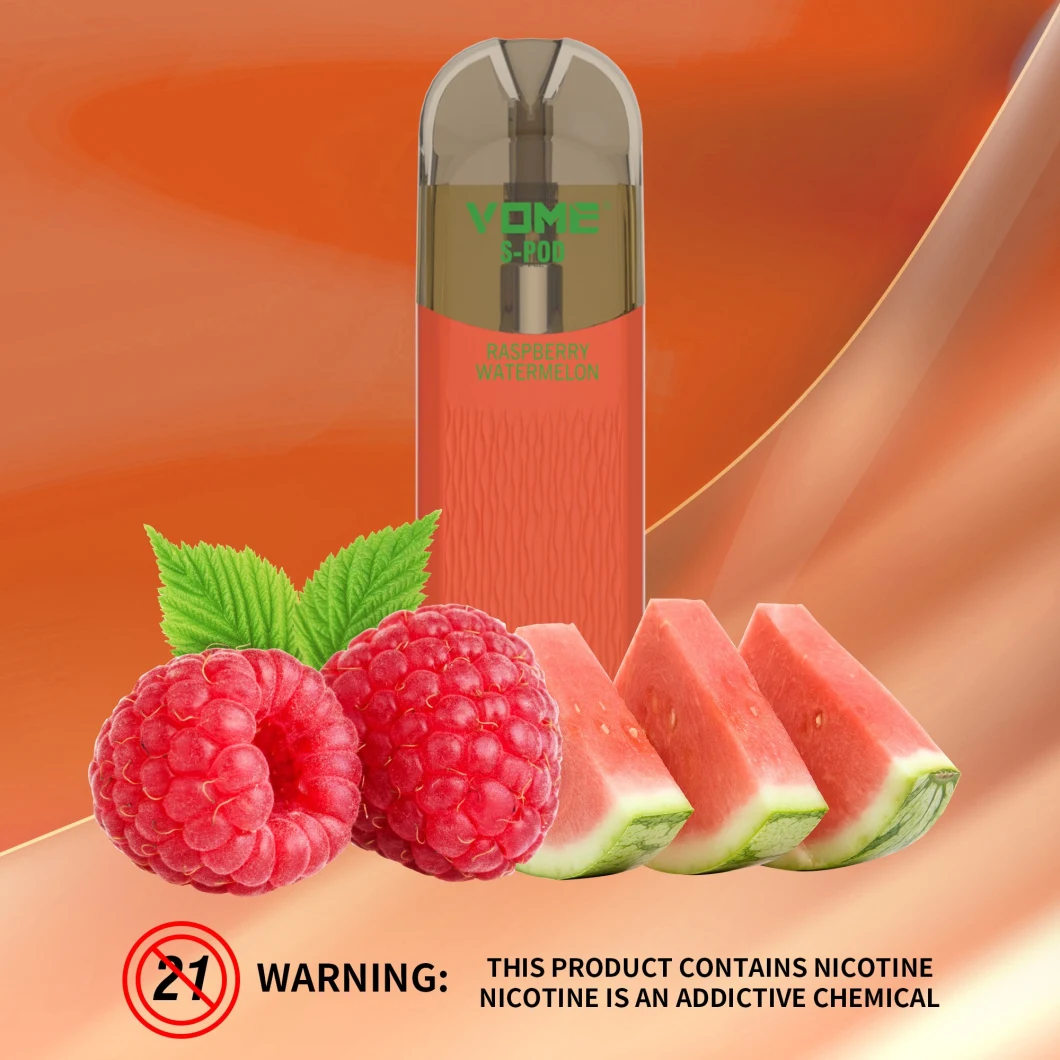 Factory Sale Nice Design Rechargeable Disposable Mesh Vape 4500 Puffs Vome S-Pod with 12 Flavors