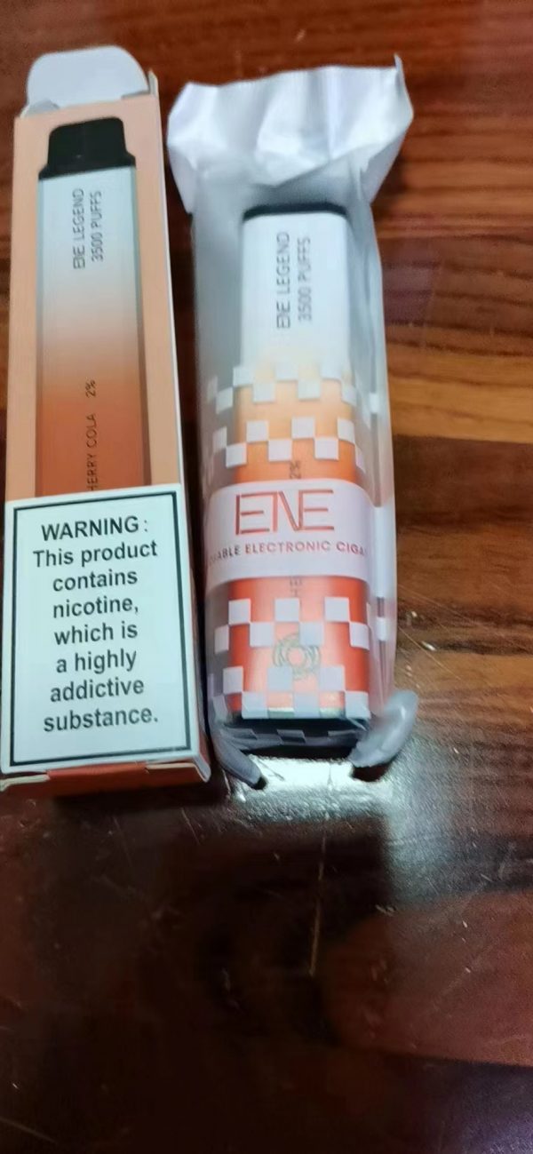 Hot Sale ENE Legend 3500 Disposable Vape E Cigarette Durable Battery Electronic Cigarette Disposable Vaporizer - Image 2
